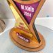 Кубок &ndash; нагорода для переможців танцювальних фестивалів, спортивних змагань та інших заходів "Пілон" H185 фото 6