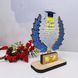 Іменна нагорода &ndash; кубок 🏆 для випускників, з номером школи. Ніжний подарунок з індивідуальним дизайном. H83 фото 3