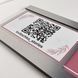 Табличка ВІДКРИТО/ЗАКРИТО з композиту з QR-кодом, табличка на двері з індивідуальним дизайном і Вашим лого T41 фото 6